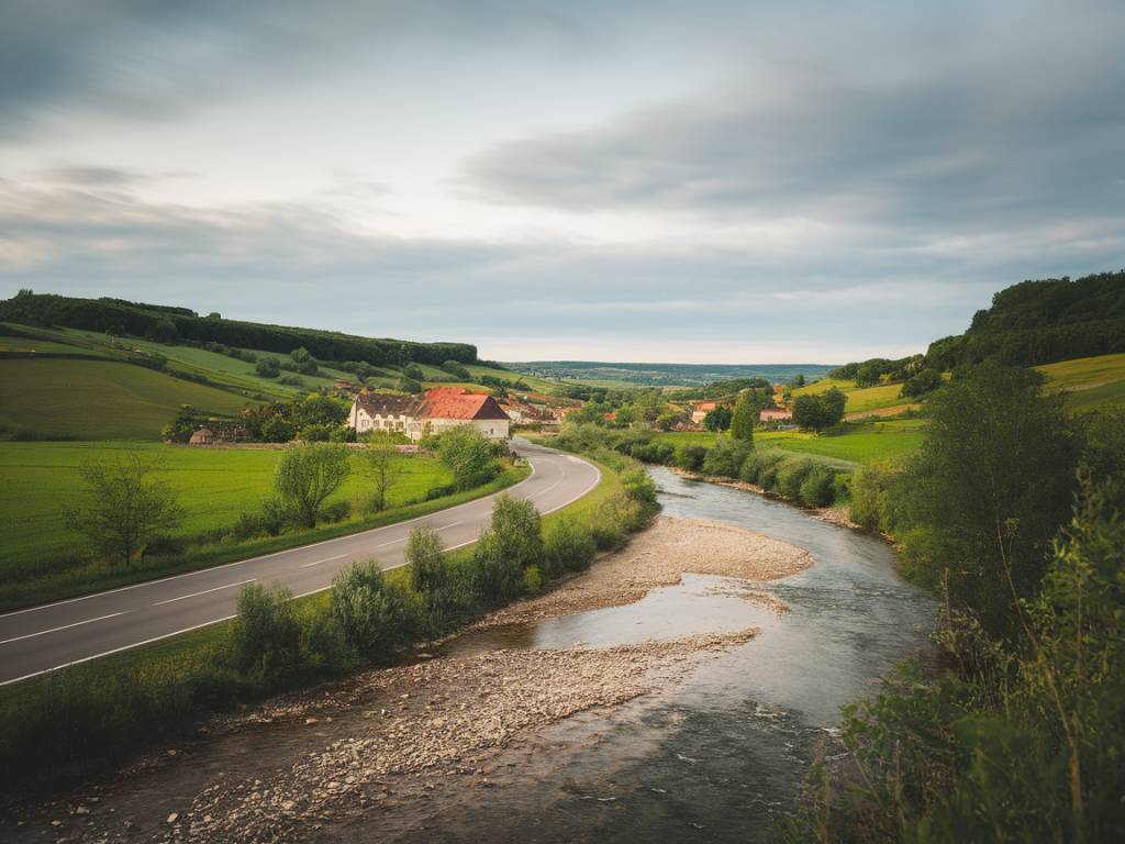 Les plus belles routes pour un road trip à travers la campagne française.