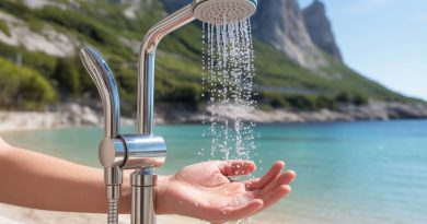 Pourquoi utiliser un purificateur d'eau douche pendant vos vacances en France