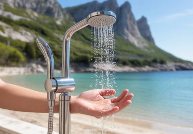 Pourquoi utiliser un purificateur d'eau douche pendant vos vacances en France