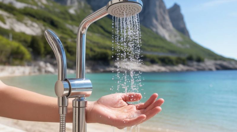 Pourquoi utiliser un purificateur d'eau douche pendant vos vacances en France