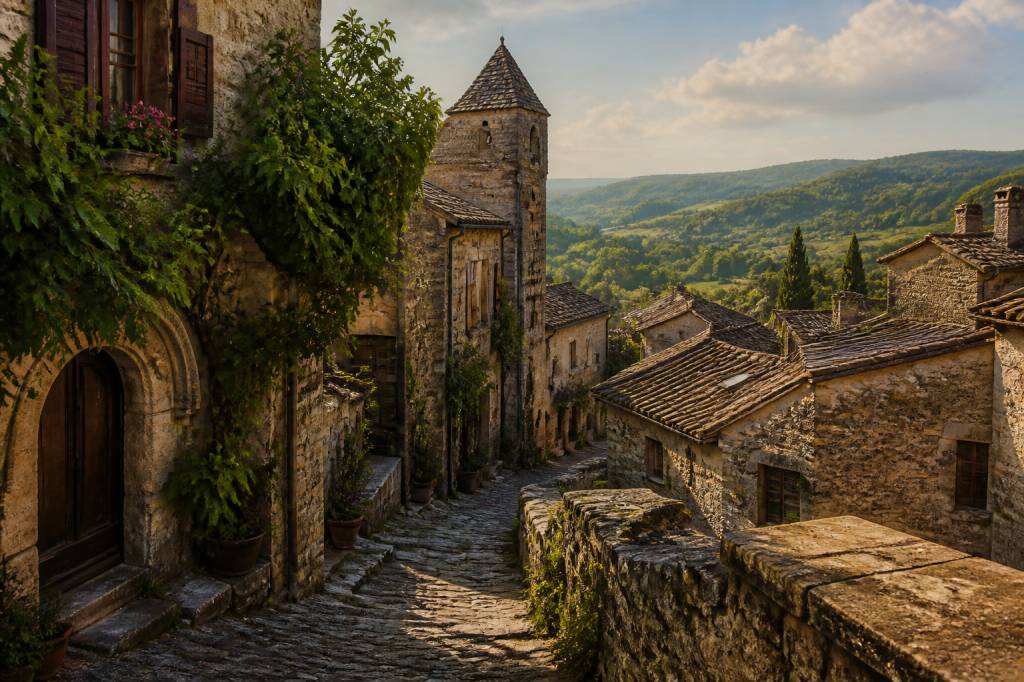 Beaux villages autour de Saint Affrique à découvrir