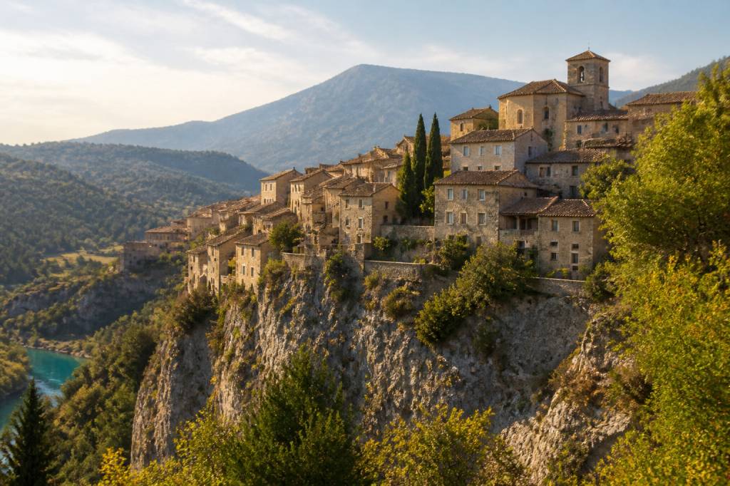 Beaux villages autour de Digne-les-Bains à découvrir lors de vos vacances en France