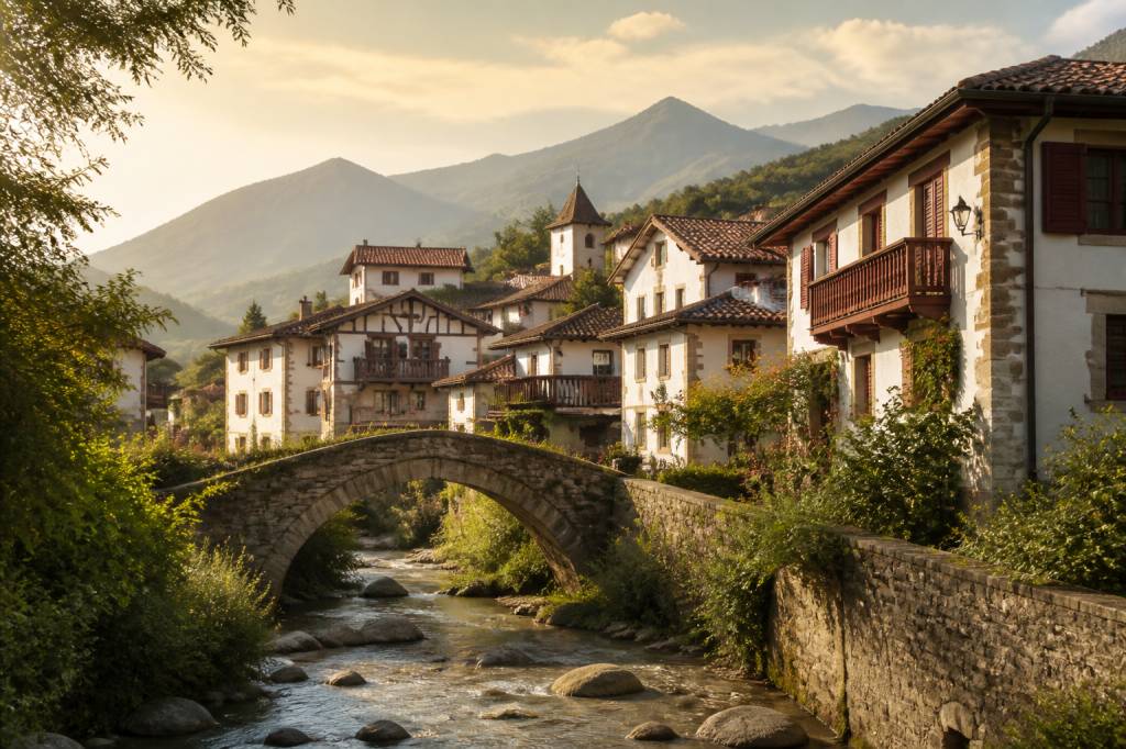 Beaux villages autour de Cambo les Bains à découvrir