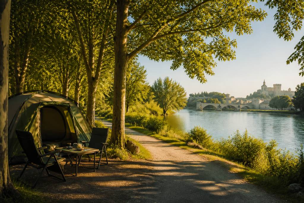Camping la barthelasse avignon : le meilleur choix pour des vacances au bord du Rhône
