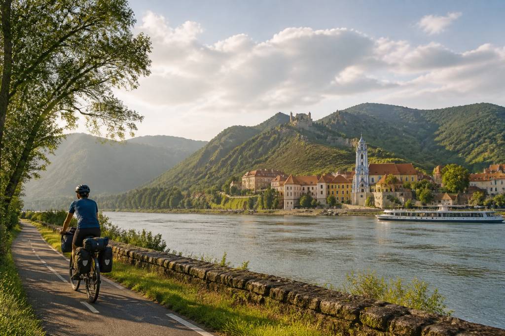 Danube à vélo : carte de l’itinéraire et étapes incontournables