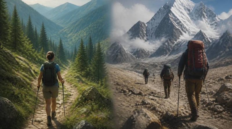 Quelle est la différence entre trekking et randonnée ?