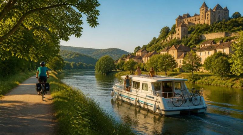 Bateau vélo : les meilleures destinations en France pour pédaler au fil de l’eau