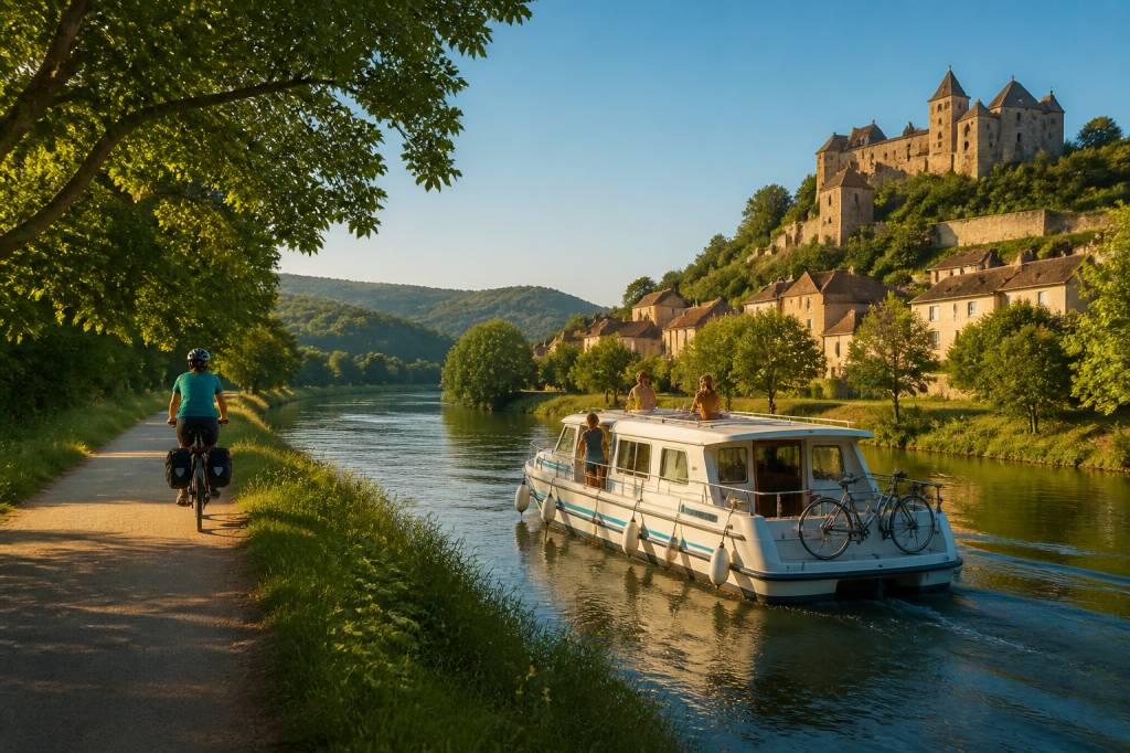 Bateau vélo : les meilleures destinations en France pour pédaler au fil de l’eau