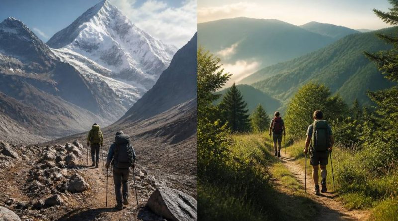 Quelle est la différence entre trek et randonnée ?