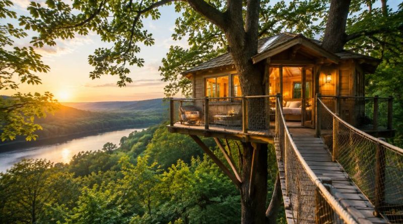 La maison dans les arbres : une expérience insolite pour des vacances en France