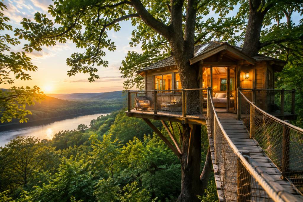 La maison dans les arbres : une expérience insolite pour des vacances en France