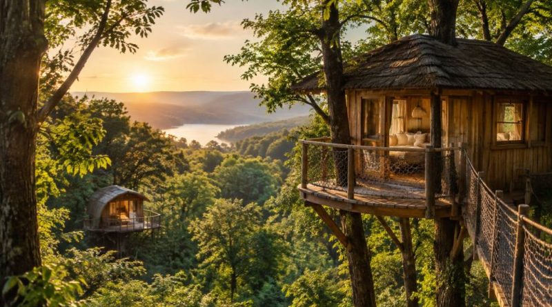 Arbres et cabanes : les meilleurs hébergements insolites pour des vacances en pleine nature en France