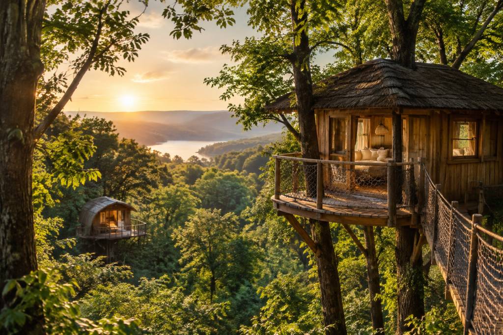 Arbres et cabanes : les meilleurs hébergements insolites pour des vacances en pleine nature en France