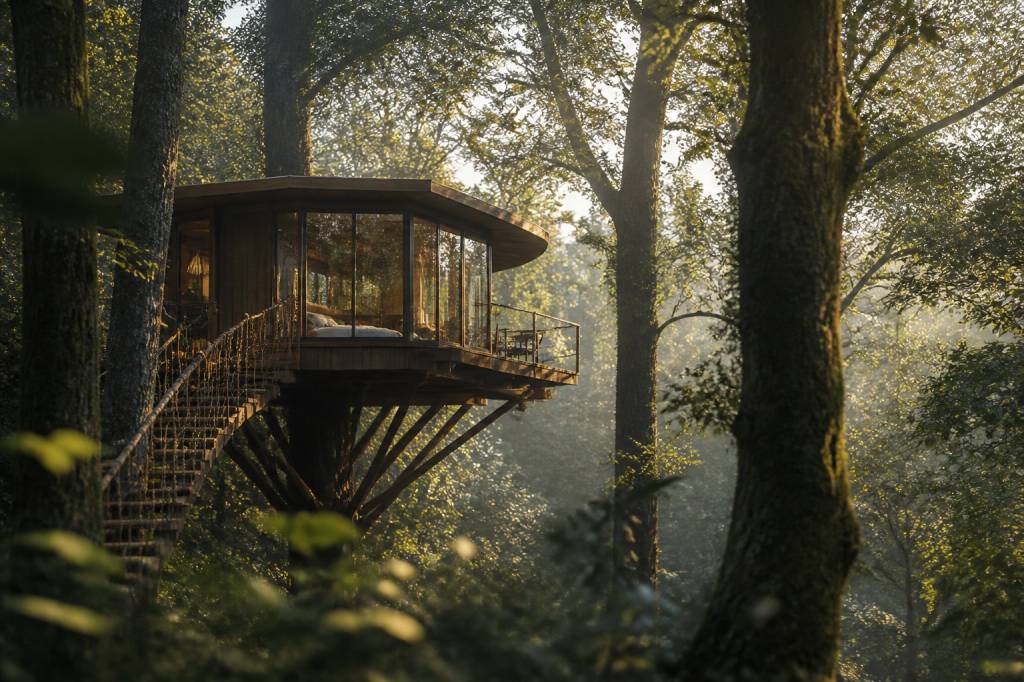 Cabane forêt : les plus beaux hébergements insolites en pleine nature en France