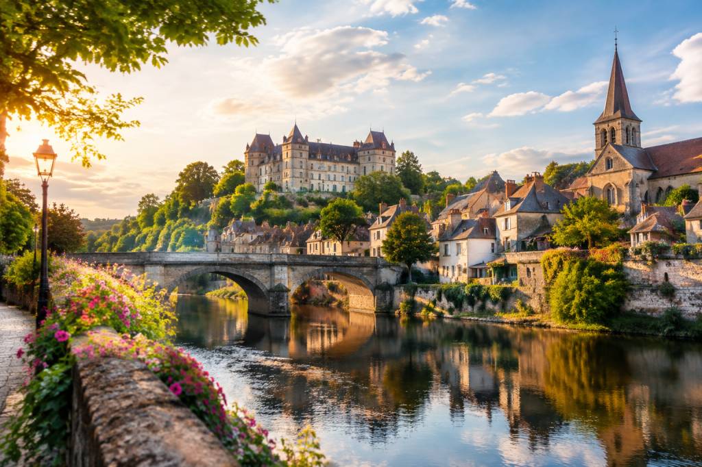 Bourbon-l'Archambault : photos des plus beaux sites à découvrir en vacances en France