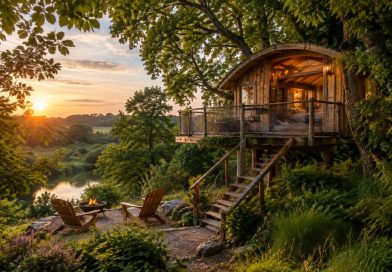 Cabane Ploemel : un hébergement insolite au cœur de la Bretagne