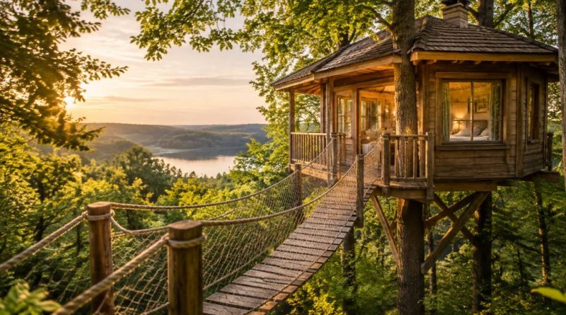 Cabanes perchees en France : les meilleures adresses pour une escapade insolite