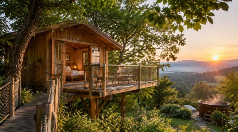 Cabane Saint Julien : un hébergement nature pour des vacances en France