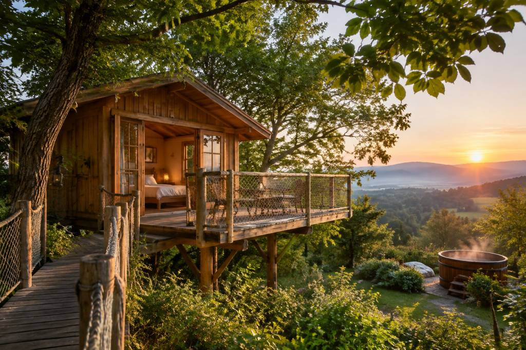 Cabane Saint Julien : un hébergement nature pour des vacances en France