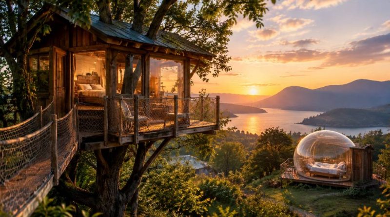 Cabane autour de moi : les meilleurs hébergements insolites en France