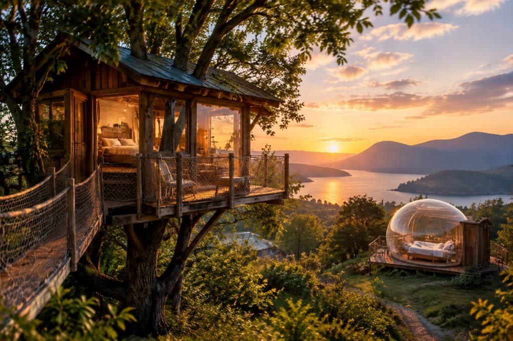 Cabane autour de moi : les meilleurs hébergements insolites en France