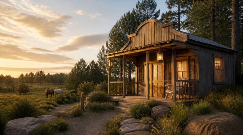 Maisonnette ranch : un hébergement insolite pour des vacances nature en France