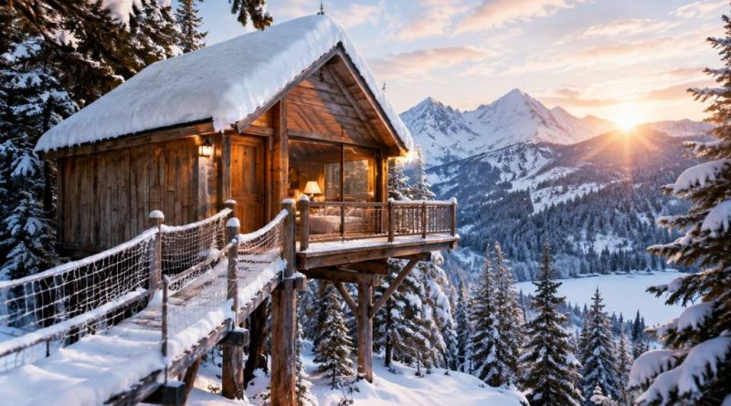 Cabane dans la neige : les plus beaux hébergements insolites en France