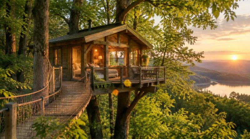 Maison dans l'arbre : les meilleurs hébergements insolites en France