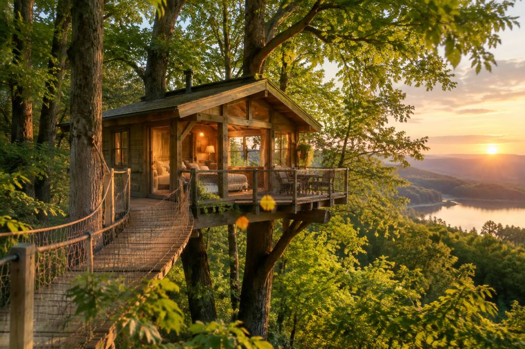 Maison dans l'arbre : les meilleurs hébergements insolites en France