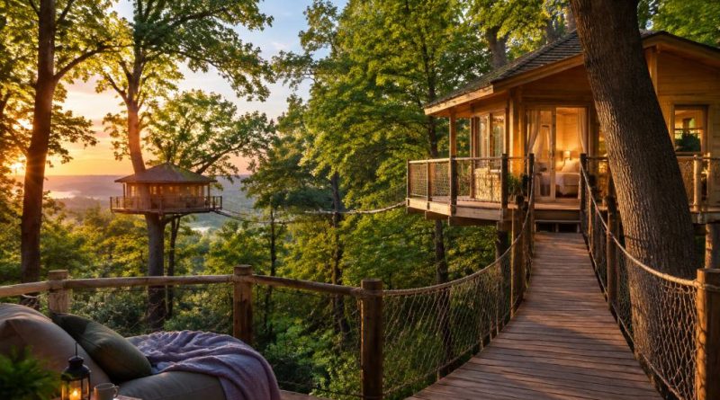 Camping dans les arbres : les meilleures adresses pour des vacances insolites en France