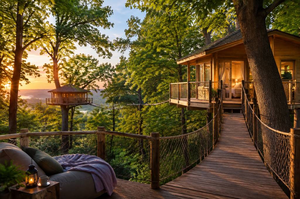 Camping dans les arbres : les meilleures adresses pour des vacances insolites en France