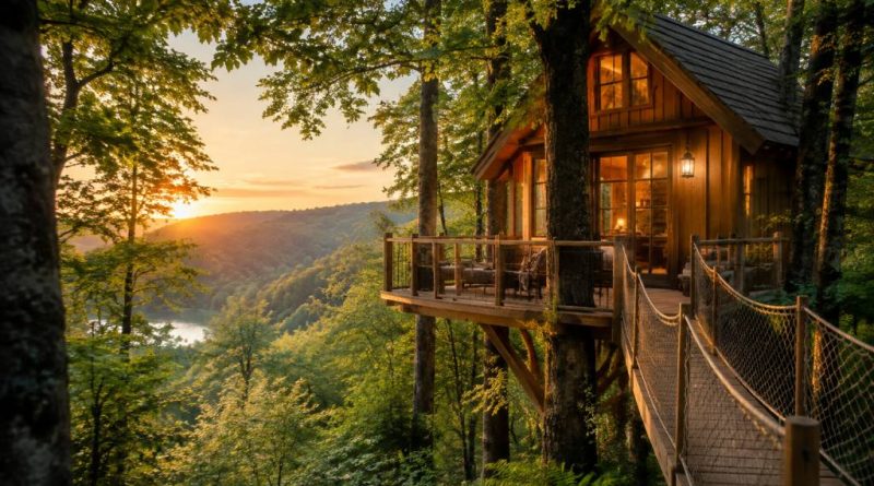 Cabane en bois forêt : les meilleurs hébergements nature pour des vacances en France