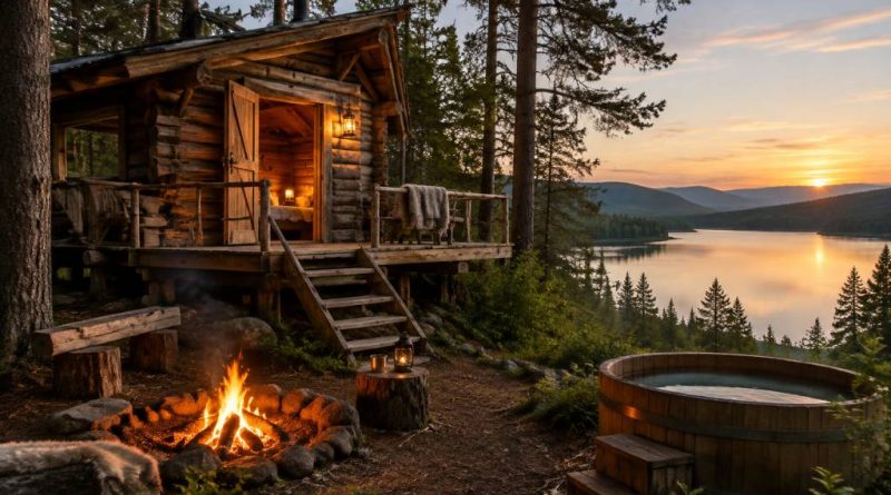 Cabane de trappeur : une expérience insolite au cœur de la nature en France