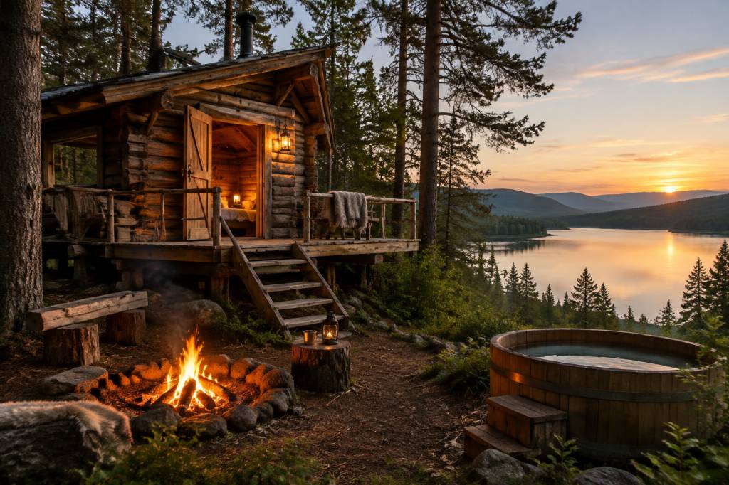 Cabane de trappeur : une expérience insolite au cœur de la nature en France