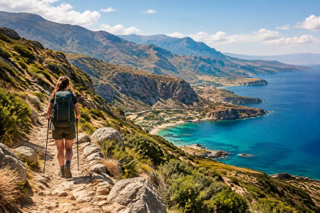 Trekking en Crète : les plus beaux itinéraires pour découvrir l’île à pied