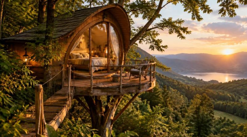 La cabane des rêves : une escapade insolite au cœur de la nature en France
