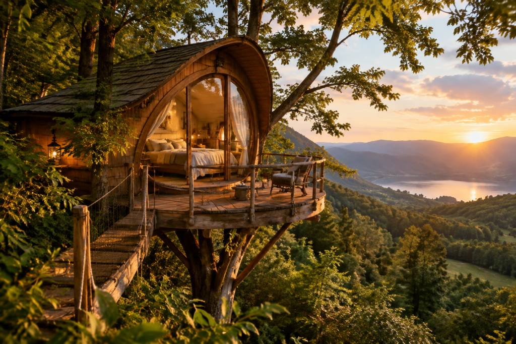 La cabane des rêves : une escapade insolite au cœur de la nature en France