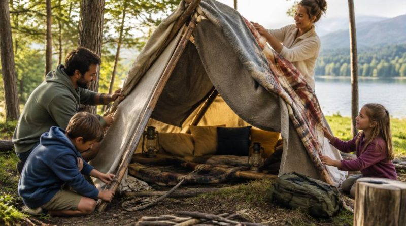 Comment faire une cabane en couverture facile : astuces pour des vacances en famille réussies