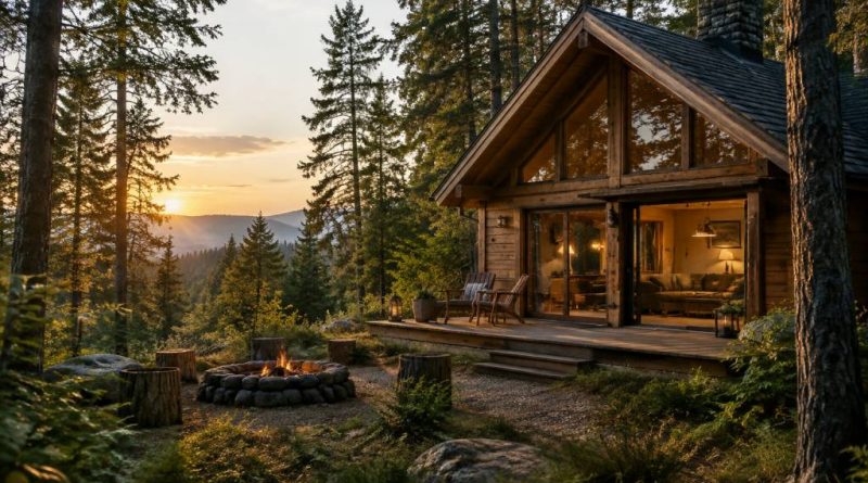 Chalet en forêt : où séjourner pour des vacances au calme en France