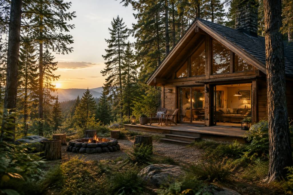 Chalet en forêt : où séjourner pour des vacances au calme en France
