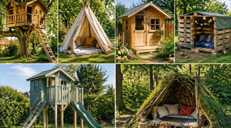 Idée de cabane facile à faire : 7 modèles pour s’amuser en famille en France
