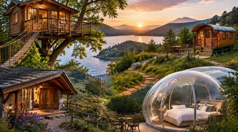 Gîte cabane : où séjourner pour des vacances insolites en France ?