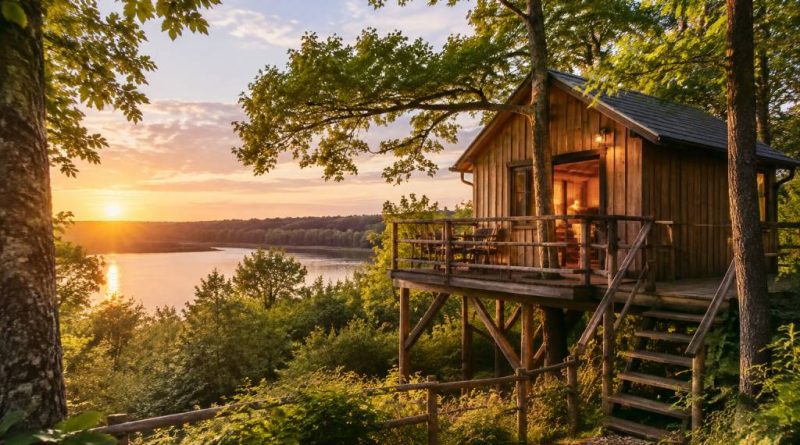 Cabane bois de Rosoy : une escapade nature pour vos vacances en France