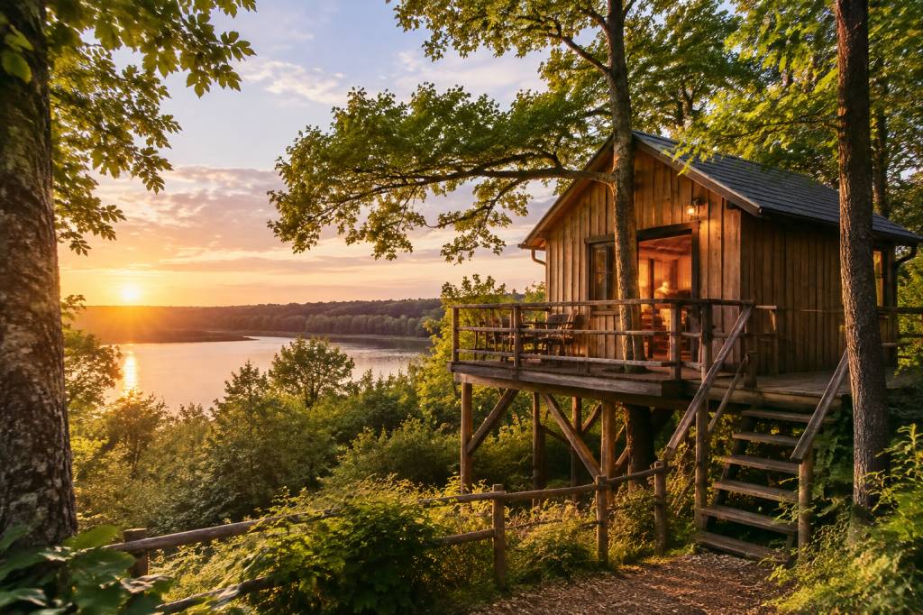 Cabane bois de Rosoy : une escapade nature pour vos vacances en France