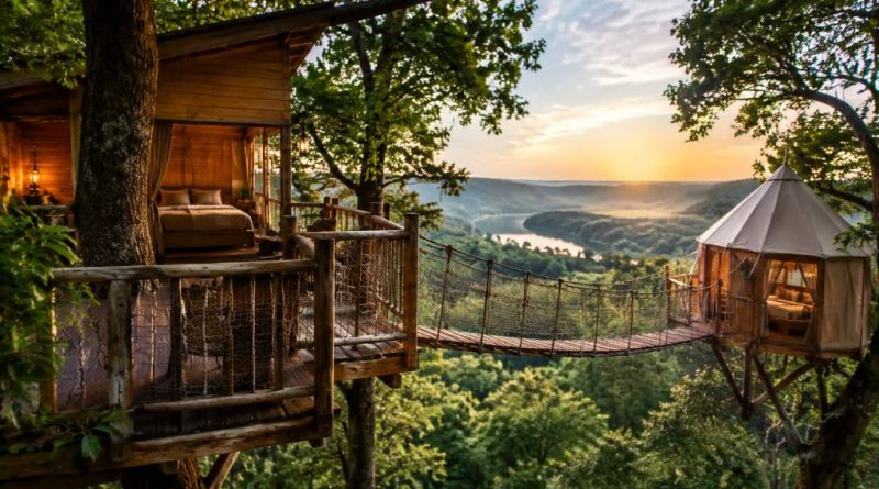 Camping arbre : les meilleurs hébergements insolites au cœur de la nature en France